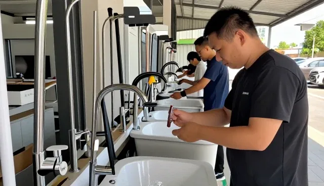 泉州市皇尔卫浴洁具有限公司专注规格定制,提供完善陶瓷洗手盆方案